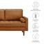 Causeuse en cuir Valor-105698067