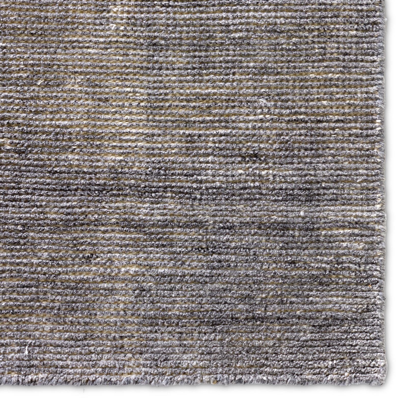 Brynn Brown Black Hand-Woven Outdoor Rug, Rectangle 9' x 12'