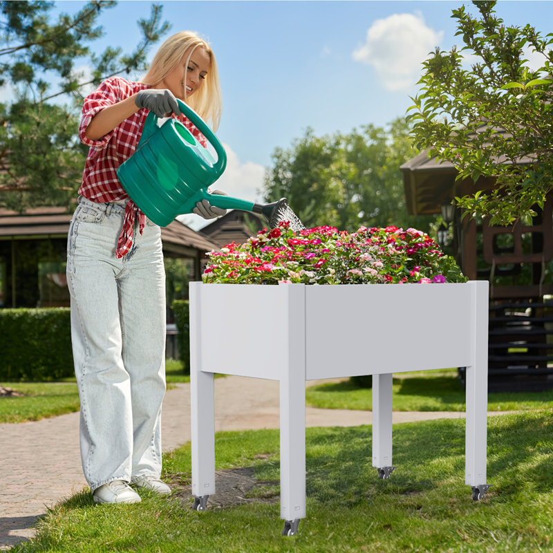 Jardinière surélevée Srushti, H 29 po x l 30 po x P 18 po