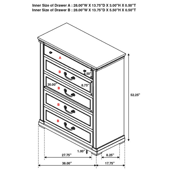 Dimensions du produit