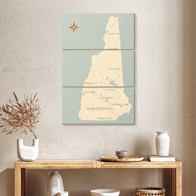 Aliaz New Hampshire Map
