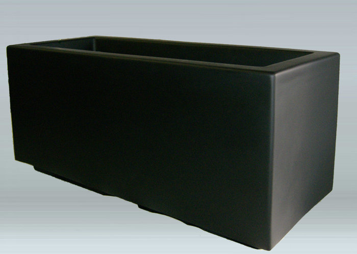 Junita Planter Box, Pure White, 30" H x 48" W x 24" D