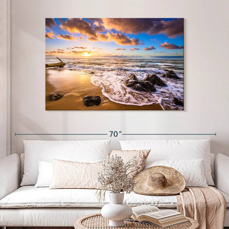 Gillard Oahu North Shore Waves, 32'' H x 48'' W