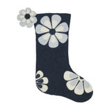 Flower Power Christmas Stocking