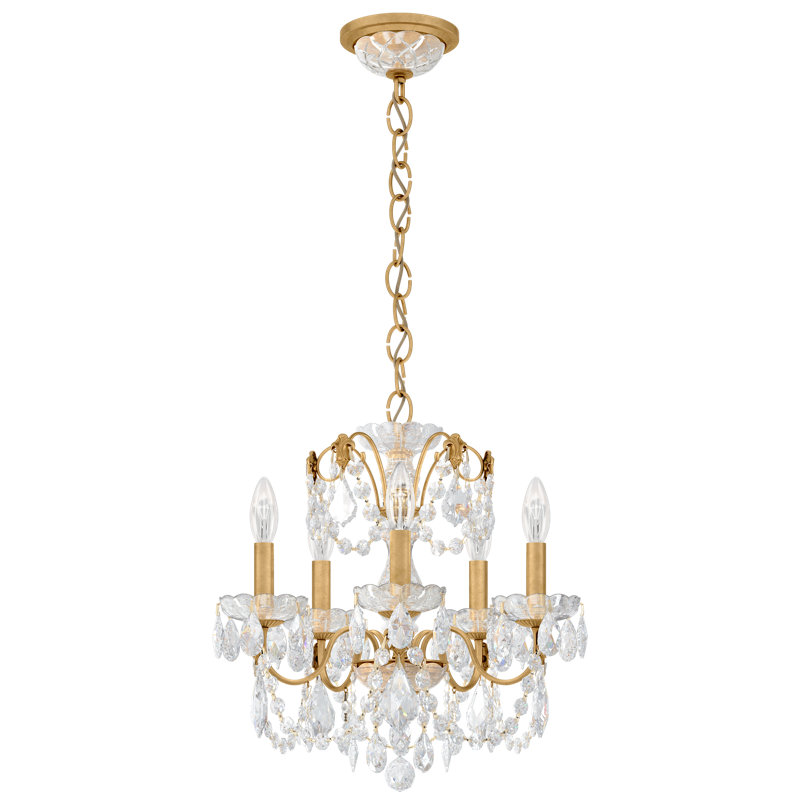 Century 5 - Light Chandelier, Heirloom Gold