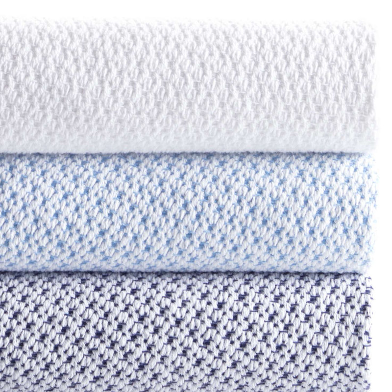 Quinn Cotton Blanket, Twin/Twin XL Blanket, White