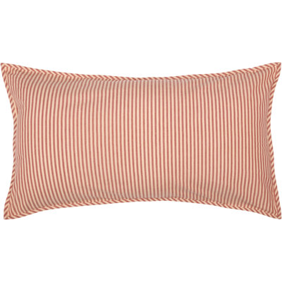 Sawyer Mill Red Ticking Stripe King Sham