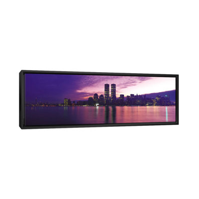« new york horizon cityscape », reproduction de photo sur toile