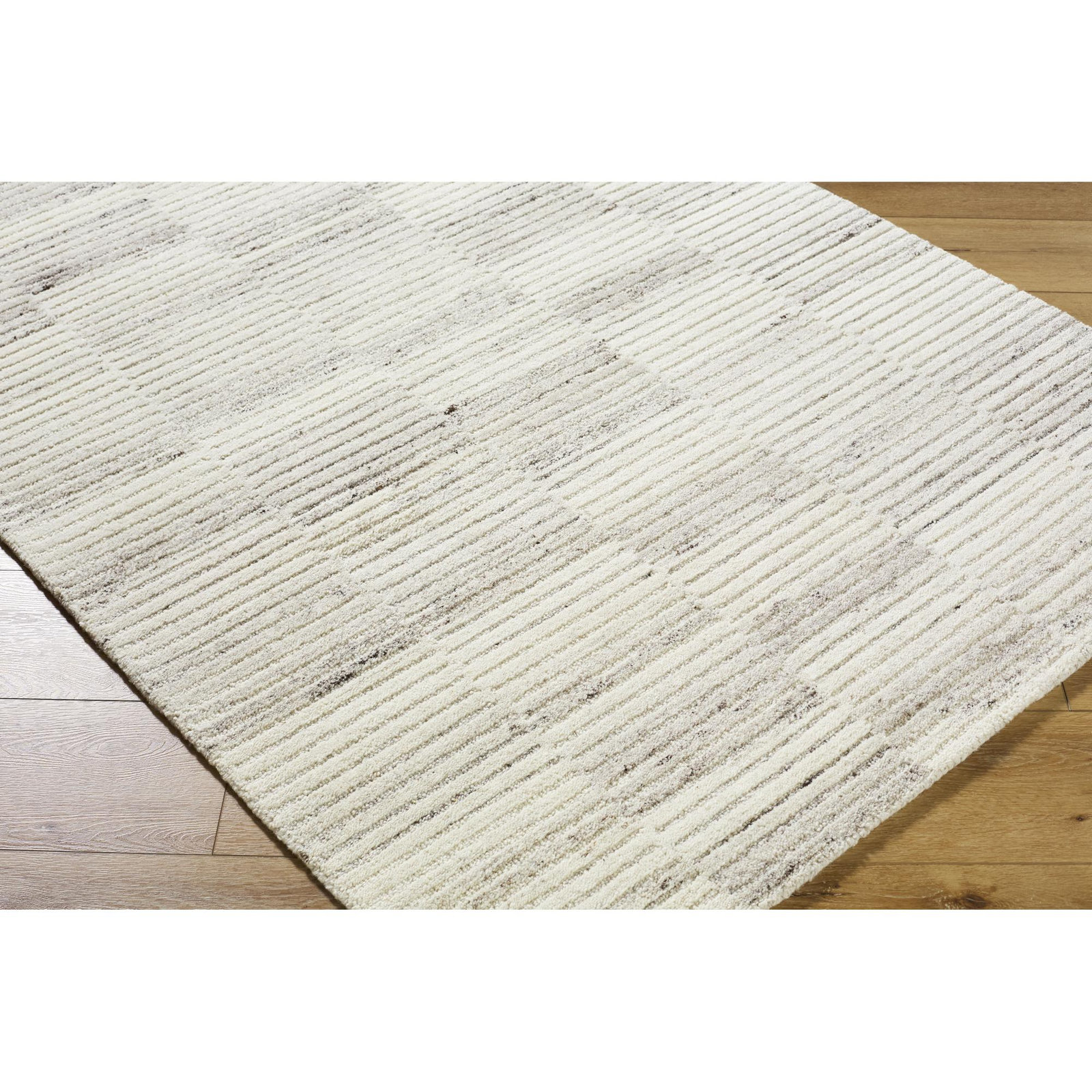 Mari Hand-Tufted Striped Rug, Runner 2'6" x 8'