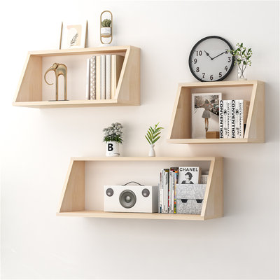 Solid Wood Floating Wall Shelf