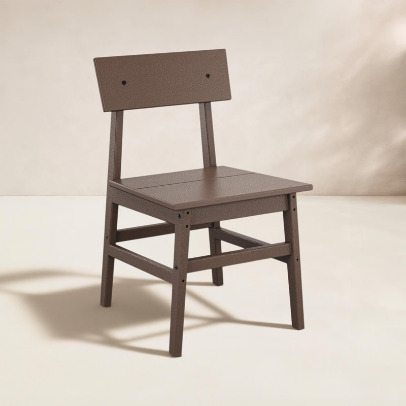Chaise POLYWOOD x AllModern, Acajou