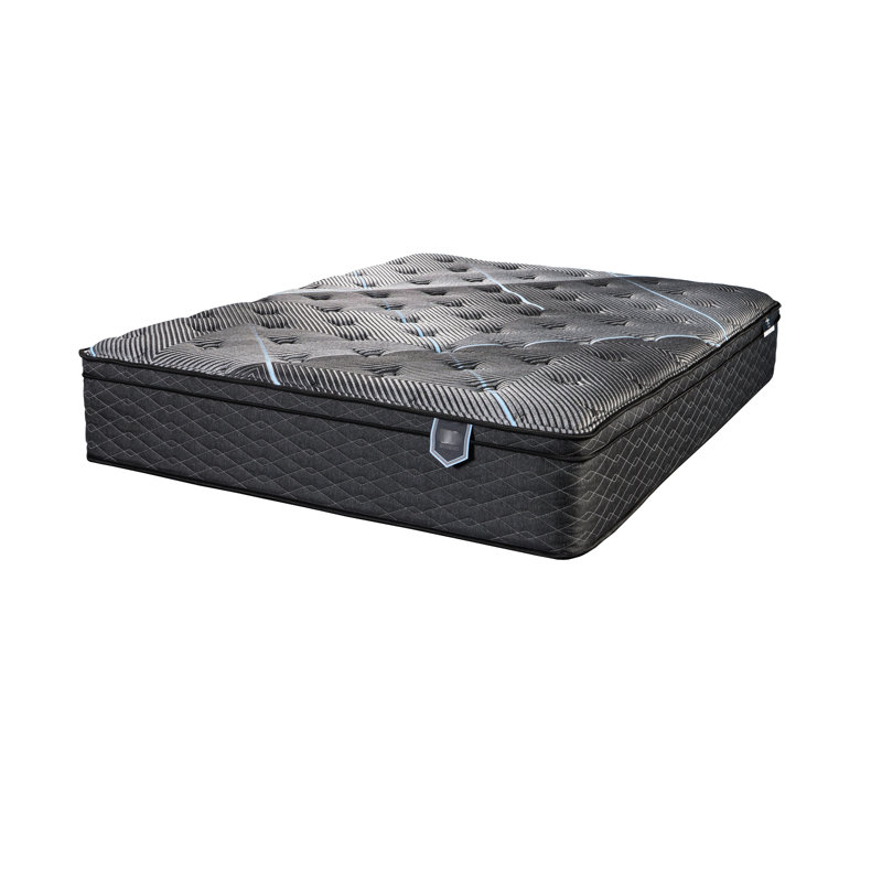 Matelas de 35,5 cm (14 pouces), double surmatelas européen, double technologie de refroidissement, sommeil frais, confort amélioré, mémoire de forme adaptative, base réparatrice pour un sommeil réparateur, caractéristiques, rembourrage aéré, surface, dispersion de la chaleur