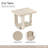 Lotus Bay End Table - Sand