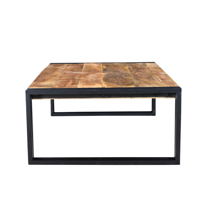 Table basse Ian, H 18 po x l 35 po x P 35 po