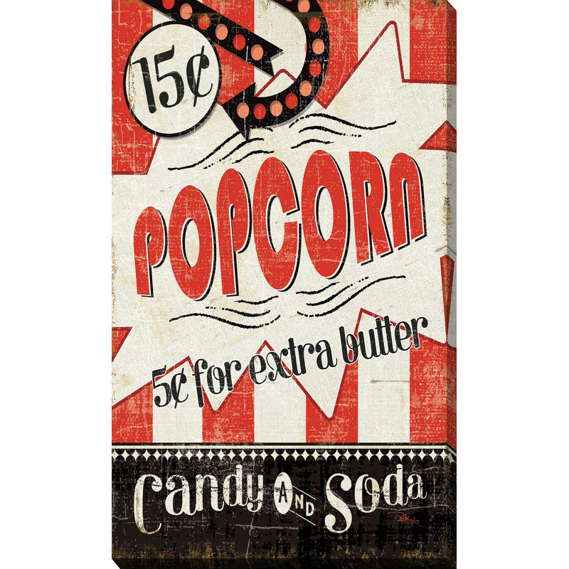 " Popcorn ", 30" H x 18" W