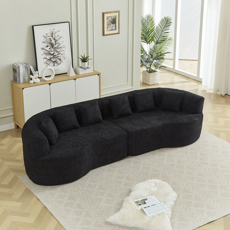 Canapé modulaire Compression Cloud, chenille 111,5 pouces