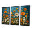 Jaune jaune blanc Summer Meadow Marigolds II - ensemble de décorations murales souci-1935130543-1935130536