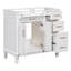 Base de meuble-lavabo simple 35,4 po seulement