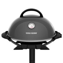 CalmDo Indoor Smokeless Grill 1000W Power Simple Cleaning and Storage -  Black 