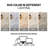Modern Abstract Linear Ivory Mist Cream Indoor High-Low Area Rug-744174454