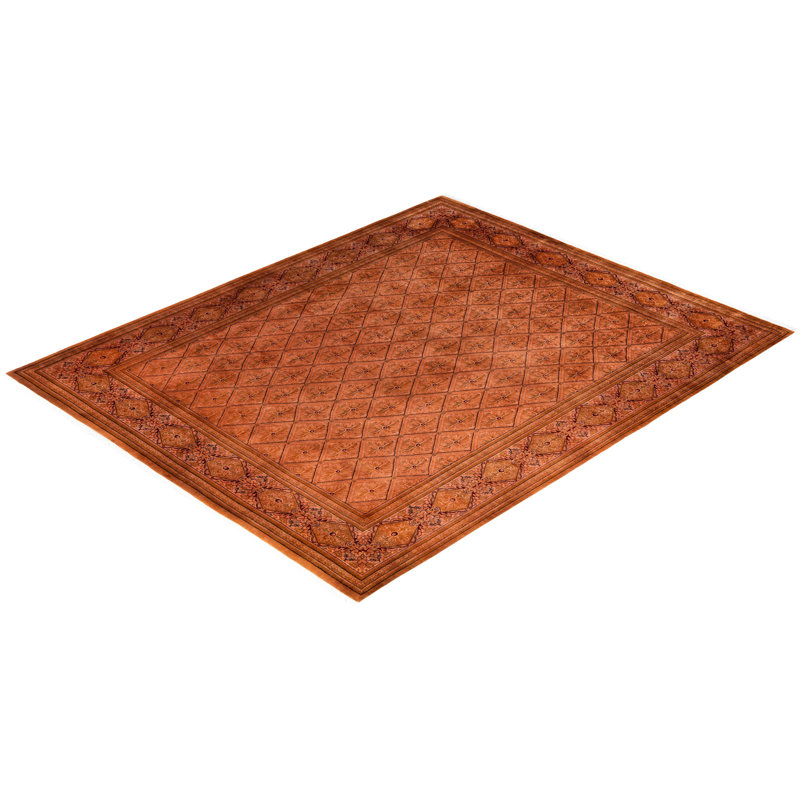 Overdyed One-of-a-Kind 8' 2" X 10' 1" Hand Knotted Area Rug