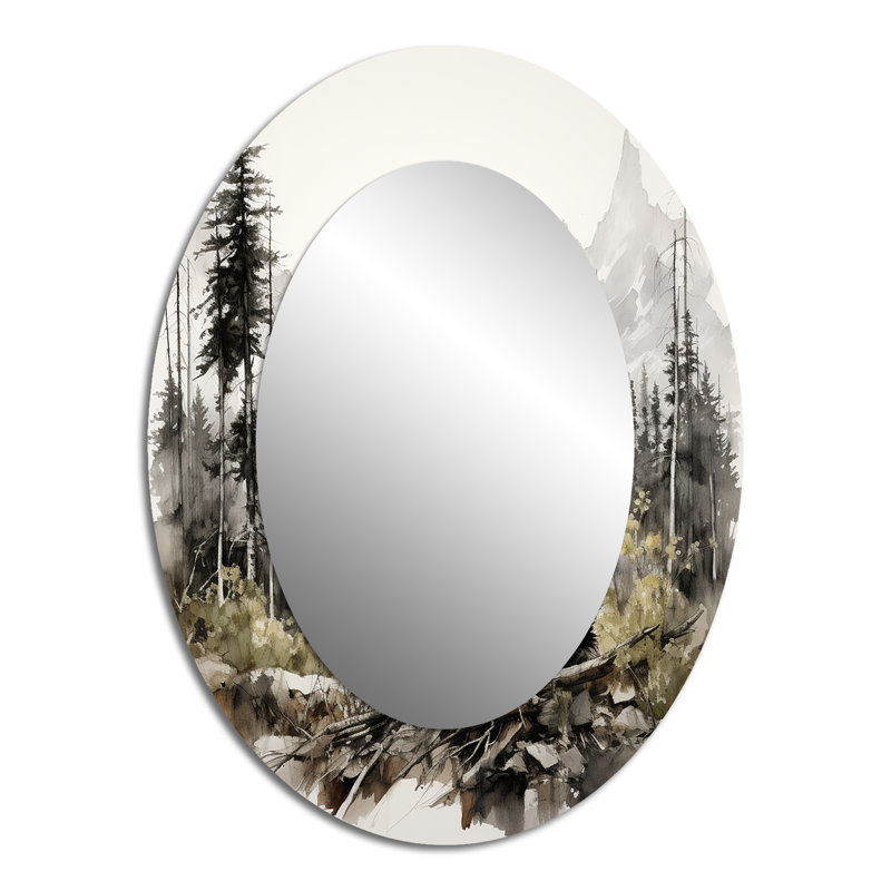 Miroir mural Bear Wild Majesty II, 40 po x 30 po