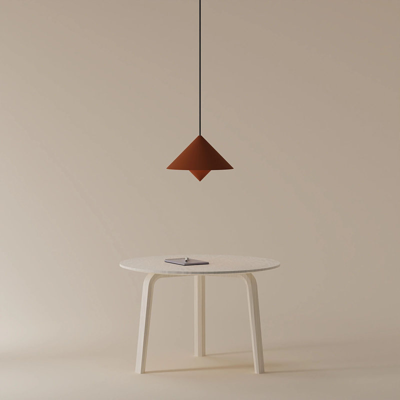 Jai Pendant Light, Sedona, 14'' H x 9.84'' W x 9.84'' D, Black
