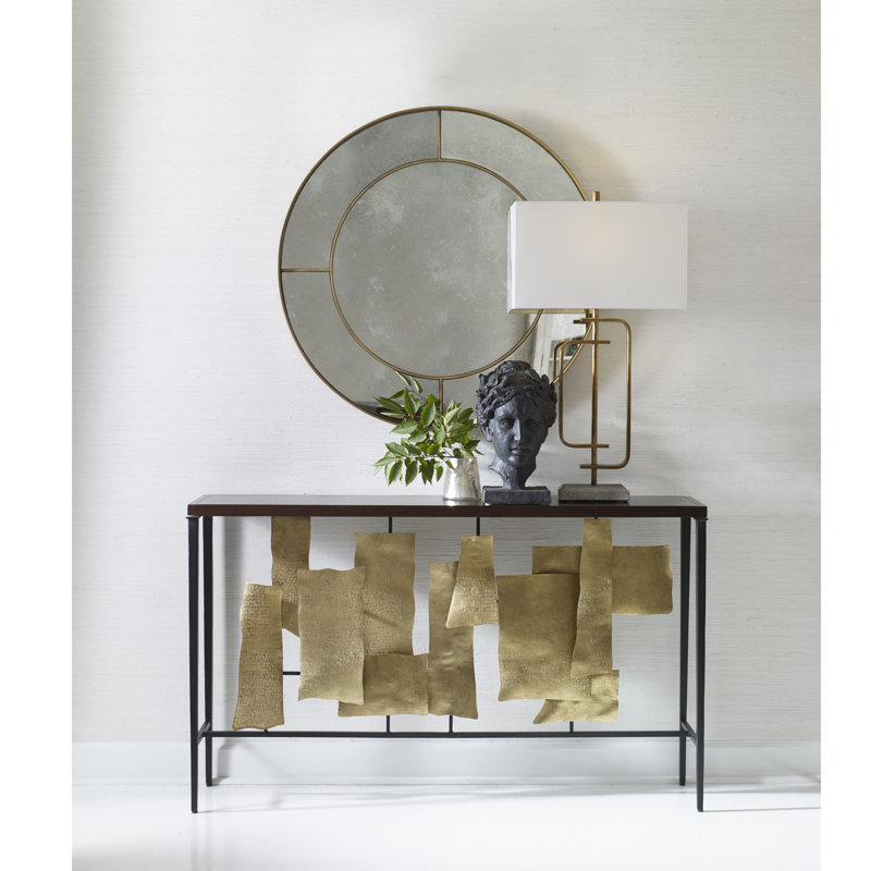 Collage 54'' W Solid Wood Console Table