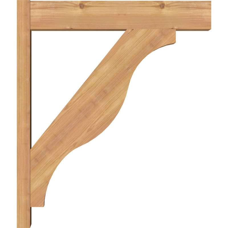Jeu de blocs Funston, Cèdre rouge de l'Ouest l 5 1/2 po (lisse), P 24 po x H 28 po
