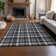 Premium Machine Washable Cerrito AMF563 Black Rug