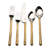 INOX Artisans Camelia Stainless Steel Flatware Set