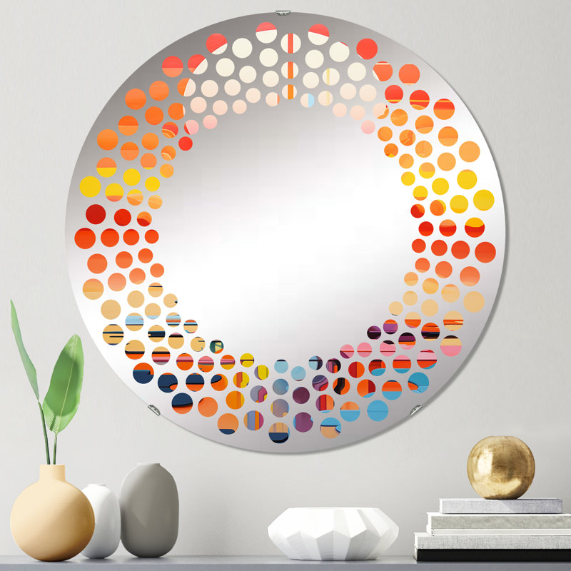 Halena Circle Mirror, 23.6" x 23.6"