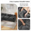 3 Seater Chenille Sofa-568521182