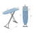 Metal Freestanding Adjustable Height Ironing Board,Iron Board with Ironing Mat