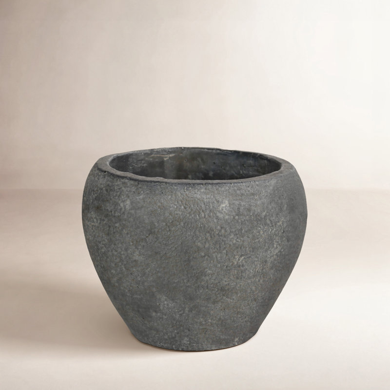 Pot de fleurs terre cuite Audette, H 7 po x l 8 po x P 8 po