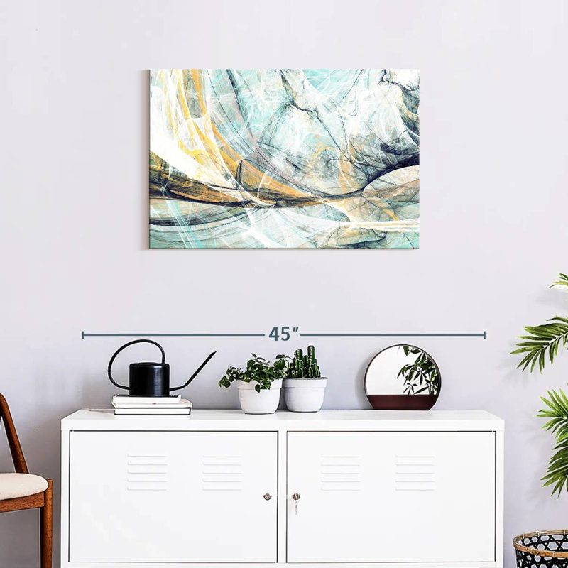 Avery Wispy Dynamic Abstract, 20" H x 30" W