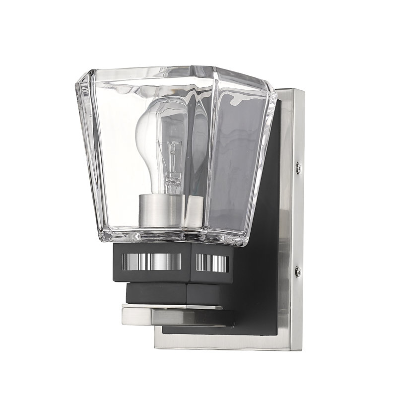 Plafonnier encastré 1 lumière Bedoya, Nickel brossé