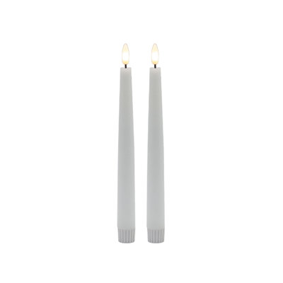 Grande chandelle sans flamme 2 pièces