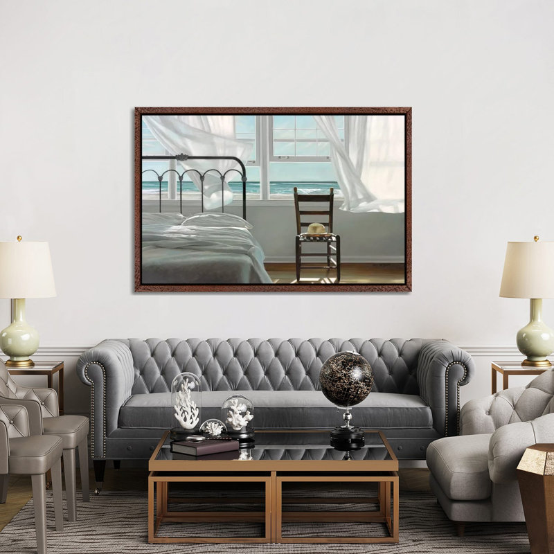 The Dream Of Water by Karen Hollingsworth - Gallery-Wrapped Canvas Giclée on Canvas, Brown Framed, 152.5 cm H x 101.5 cm W