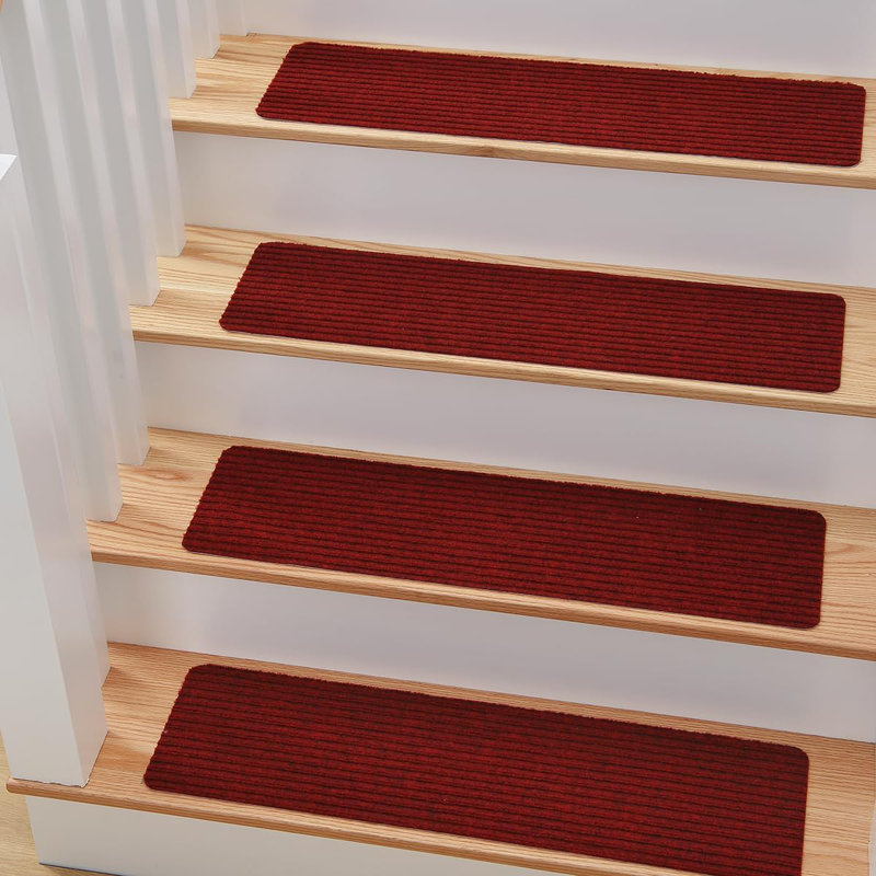 Greulich Non-Slip Stair Tread, Red