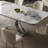 Household small rectangular dining table set-110959992