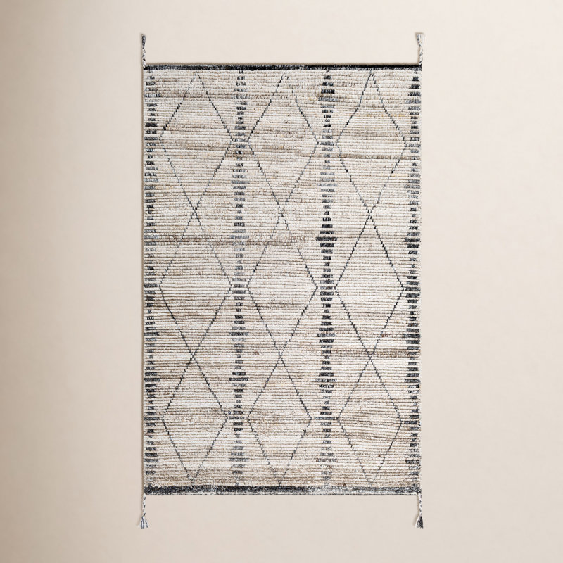Moroccan Area Rug, Rectangle 8' x 10'