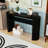 Farmhouse Console Table with Open Shelf-1257406433