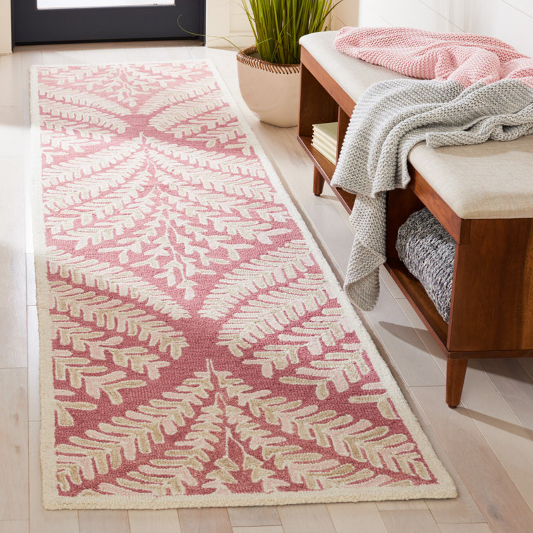 Jashona Hand Tufted Wool Floral Rug