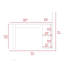 Bureau d'ordinateur en L Masai avec cinq tablettes ouvertes, conception robuste et peu encombrante pour les bureaux à domicile modernes.-1069145601