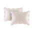 King / King Quilt Blush - bords festonnés réversibles, microfibre, 90% coton, couleur résistante, avec bord, facile à coordonner-121168207-121168214