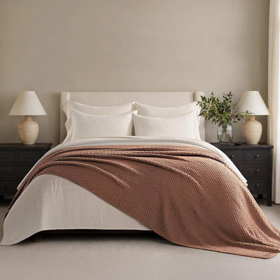 Chunky Chenille Knit Throw Blanket
