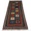 Aryiel Oriental Area Rug in Green