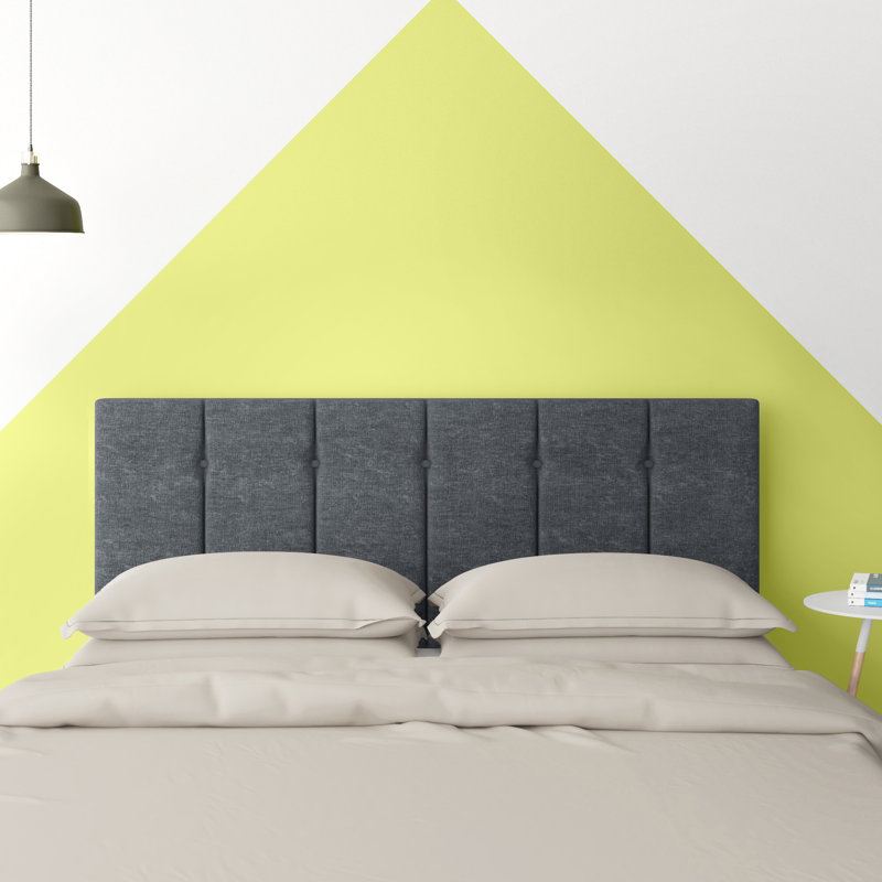 Pihu Upholstered Headboard, Single (3'), Granite