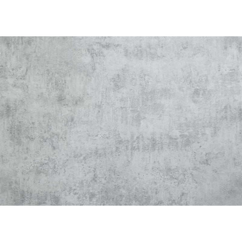 Table basse contemporaine en stratifié gris avec côtés en verre trempé transparent, parfaite pour les salons modernes et les réceptions.